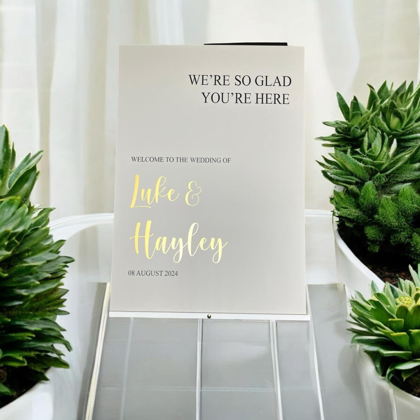 Acrylic Sign Saver Packages