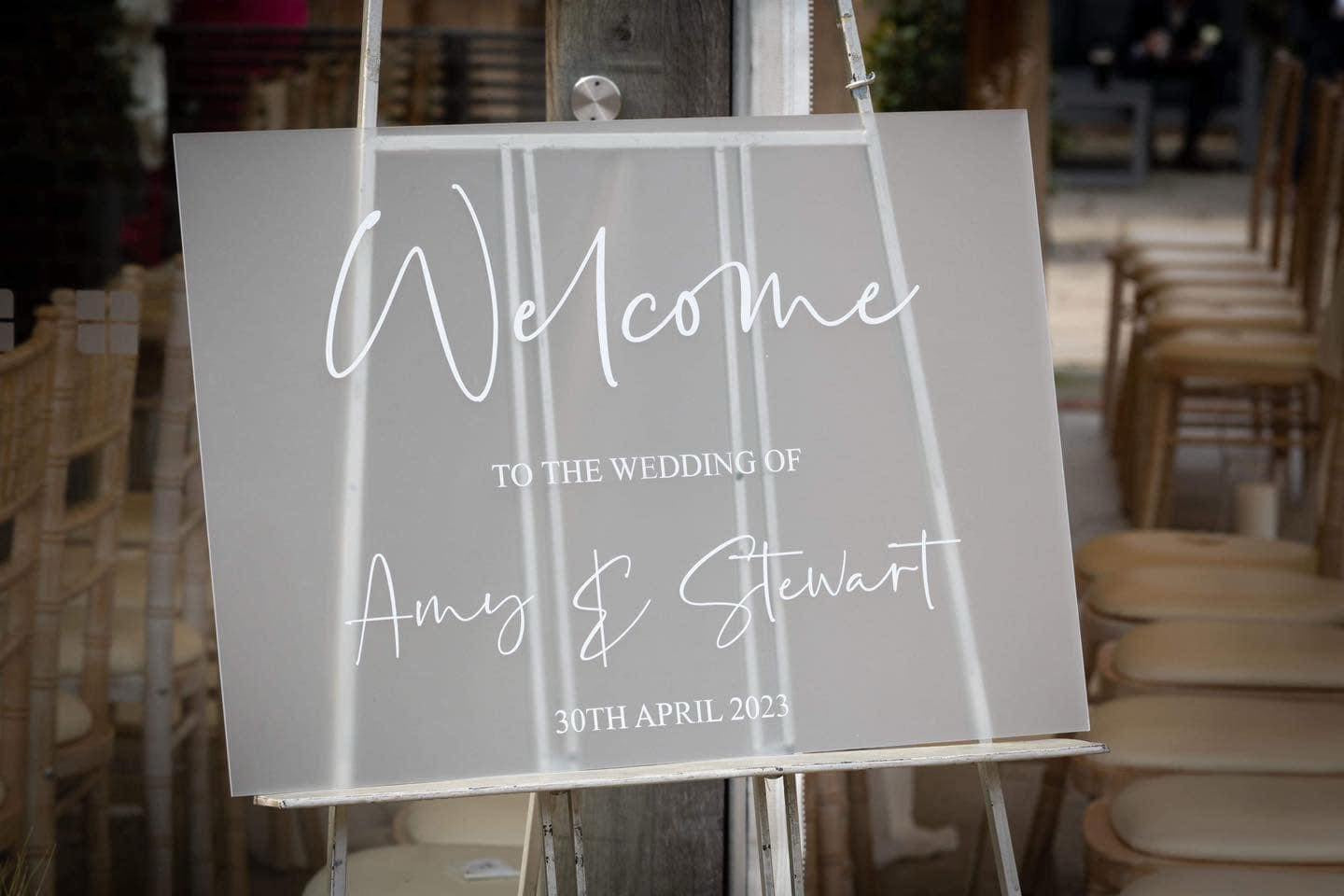 Acrylic Sign Saver Packages