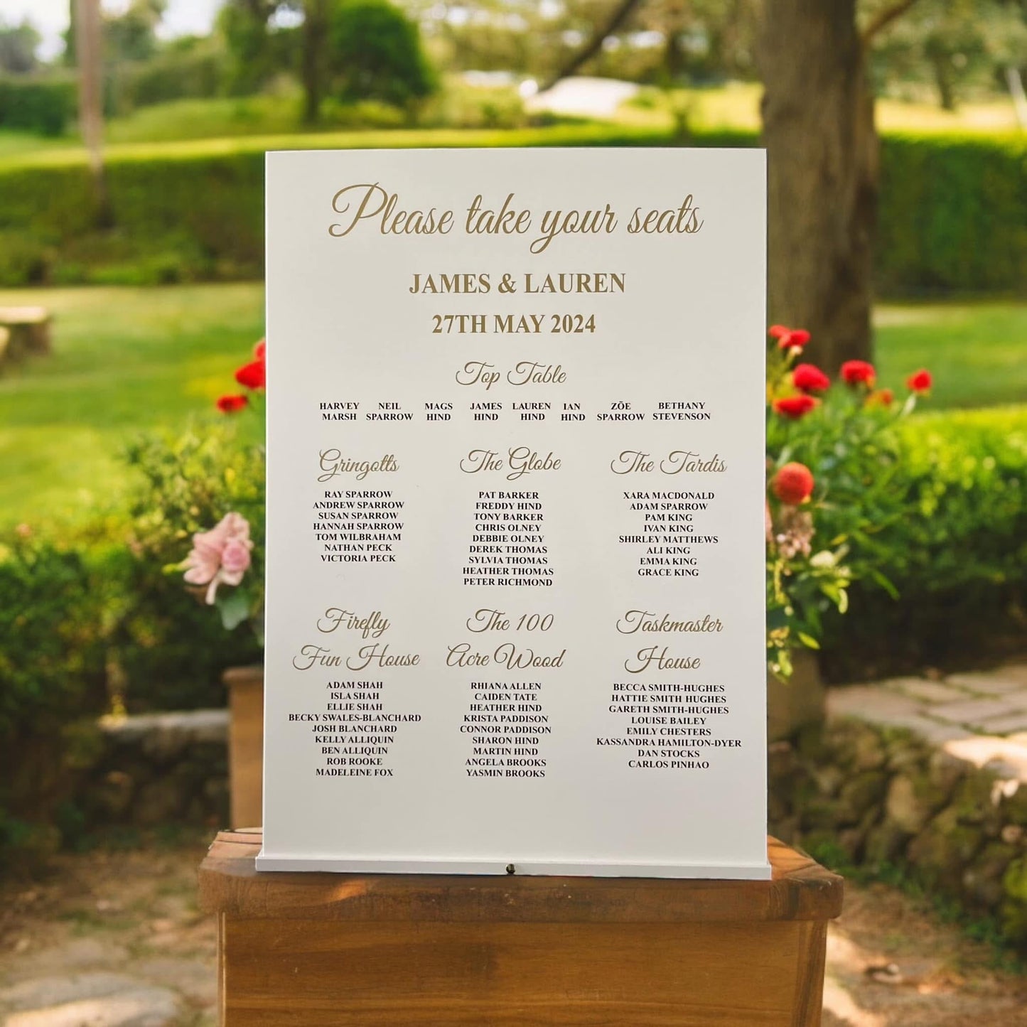 Acrylic Table Plans