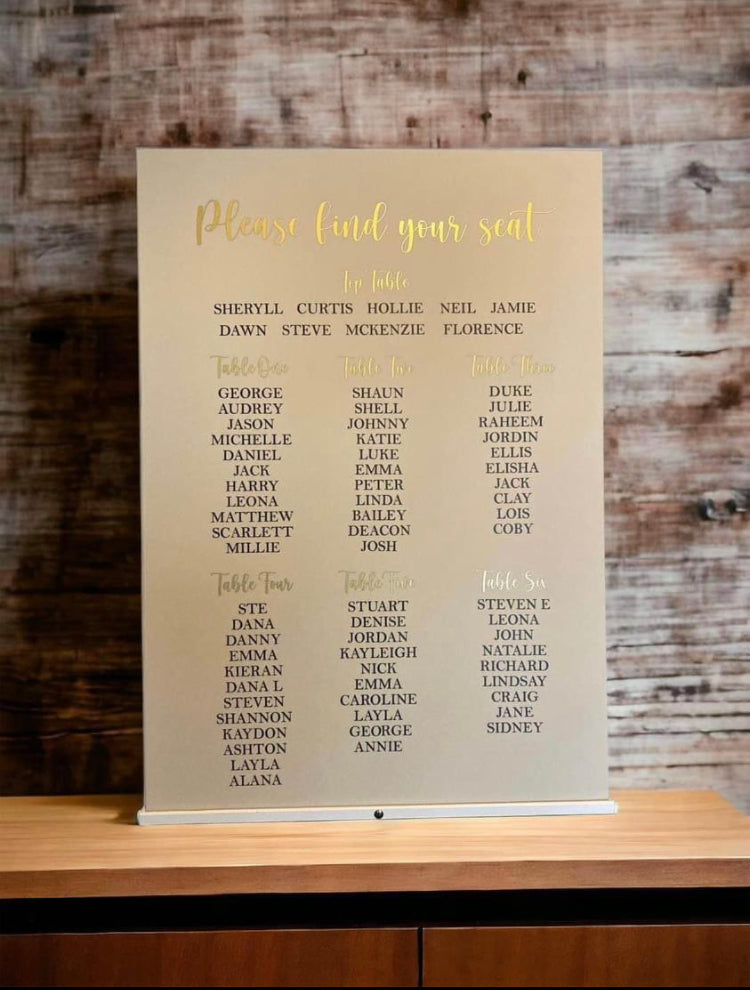Acrylic Sign Saver Packages