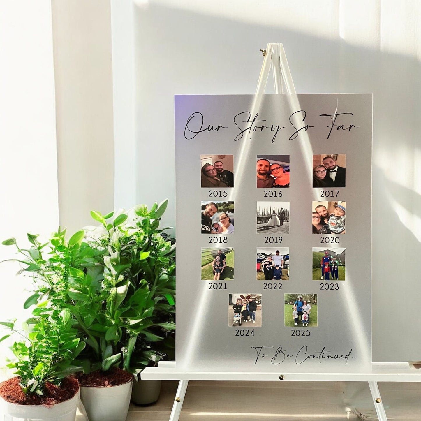💍Price Drop Our Story so far boards