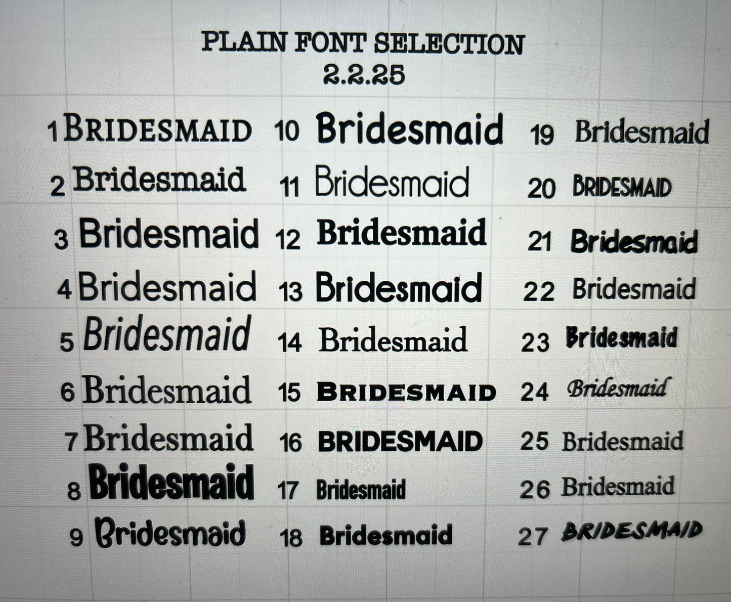 🖤 Hanging Signs & Paddles
