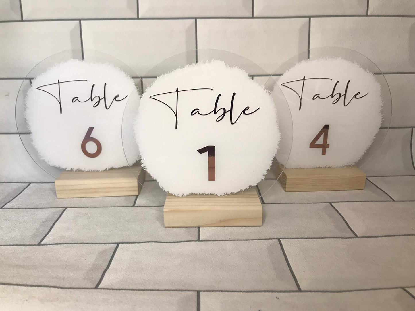 Table Numbers