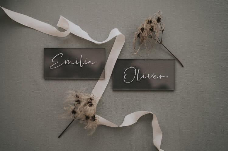 Acrylic Place Names