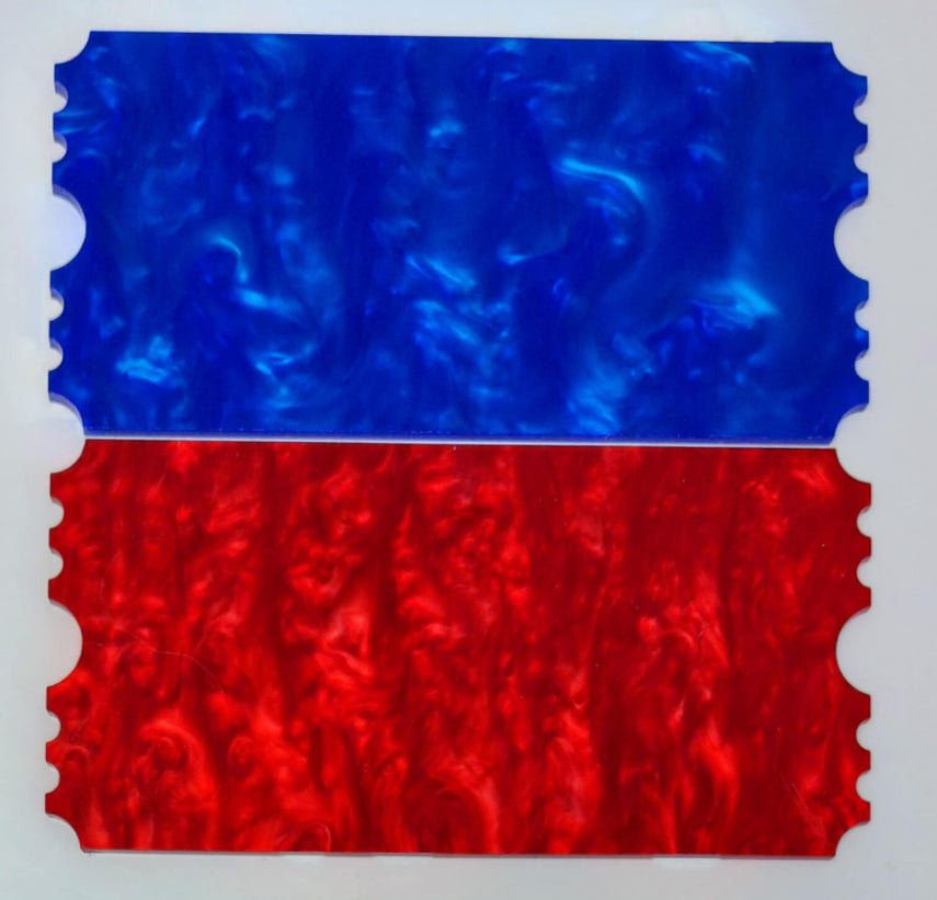 Christmas Acrylic Tickets