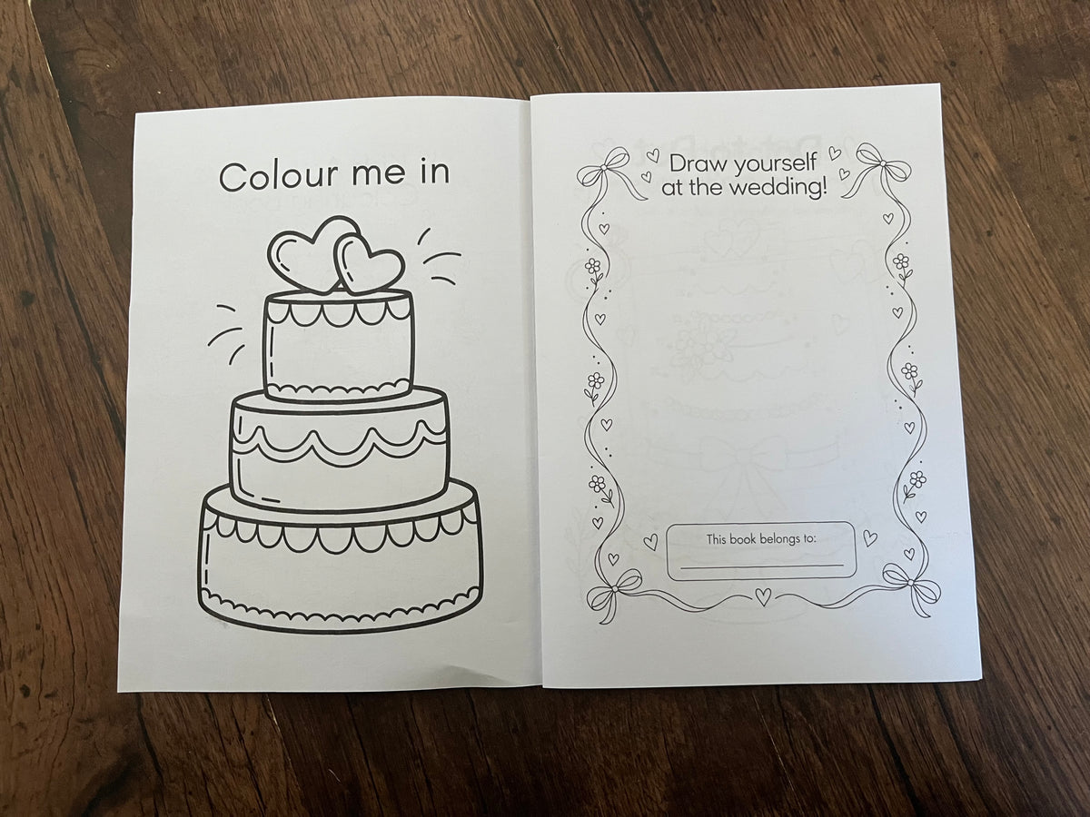 Wedding Activity Booklets