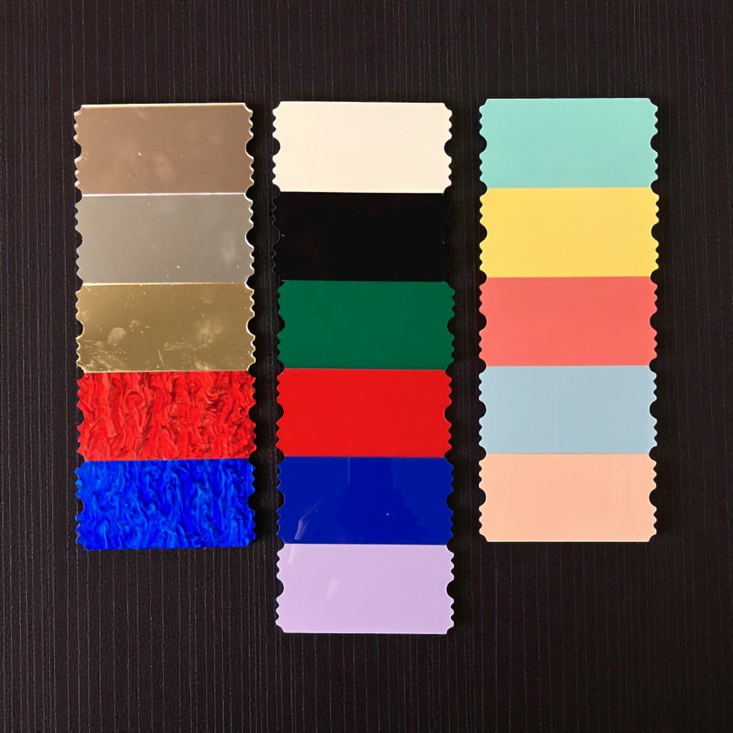 Christmas Acrylic Tickets