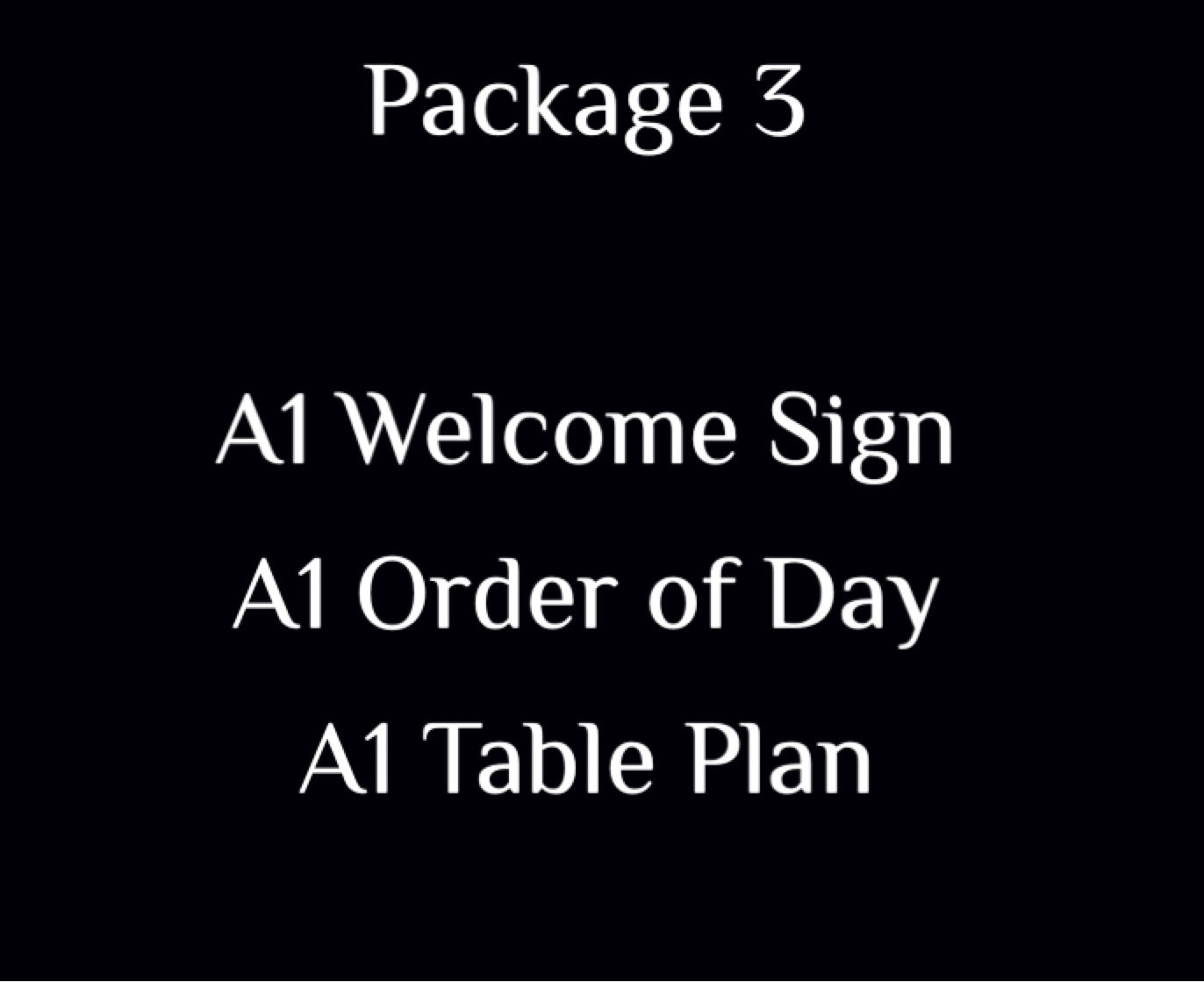 Triple Saver Acrylic Packages
