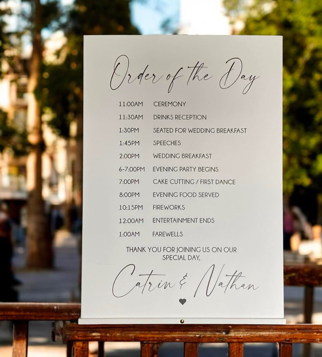 Order of the Day