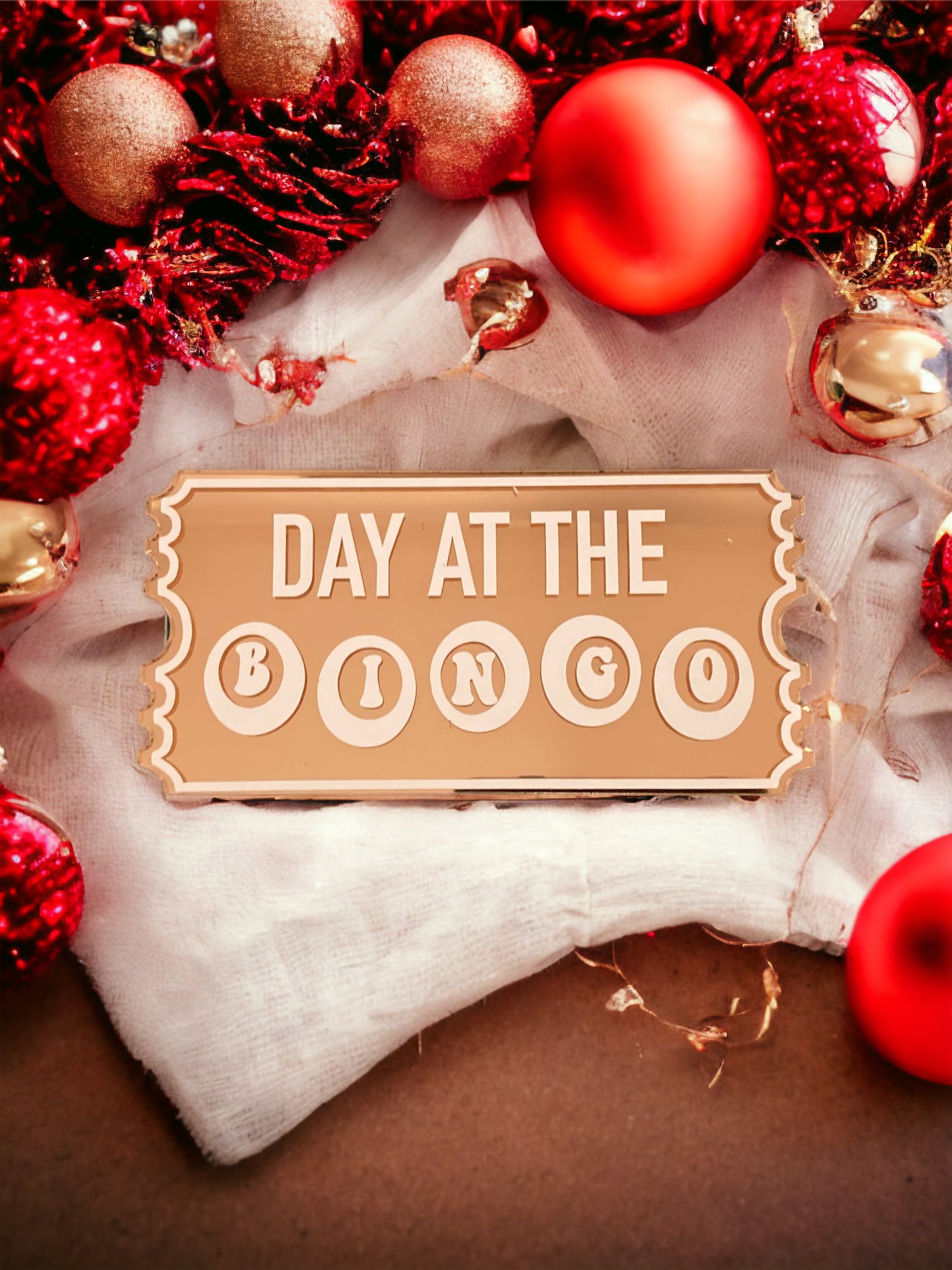Christmas Acrylic Tickets