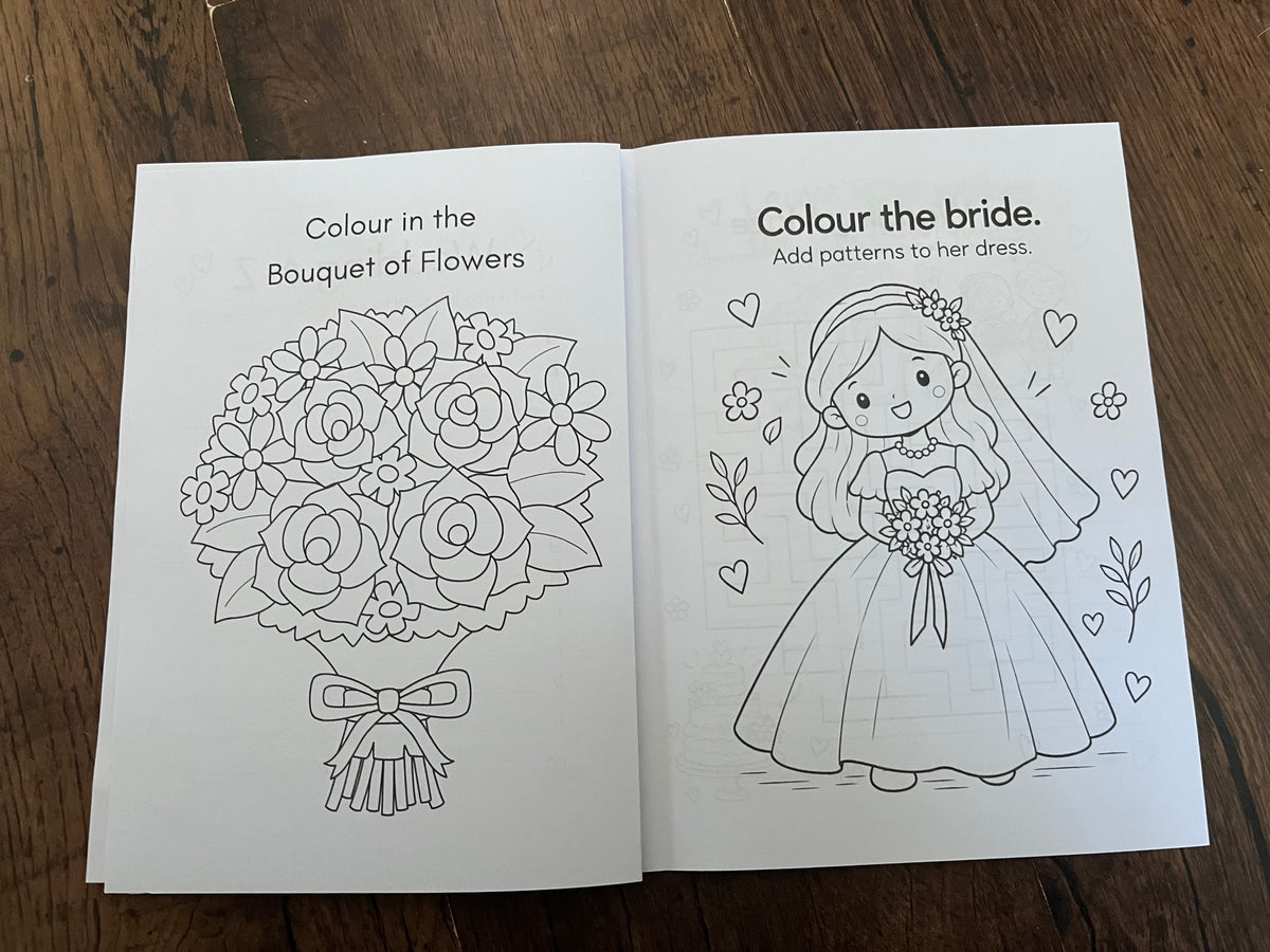 Wedding Activity Booklets