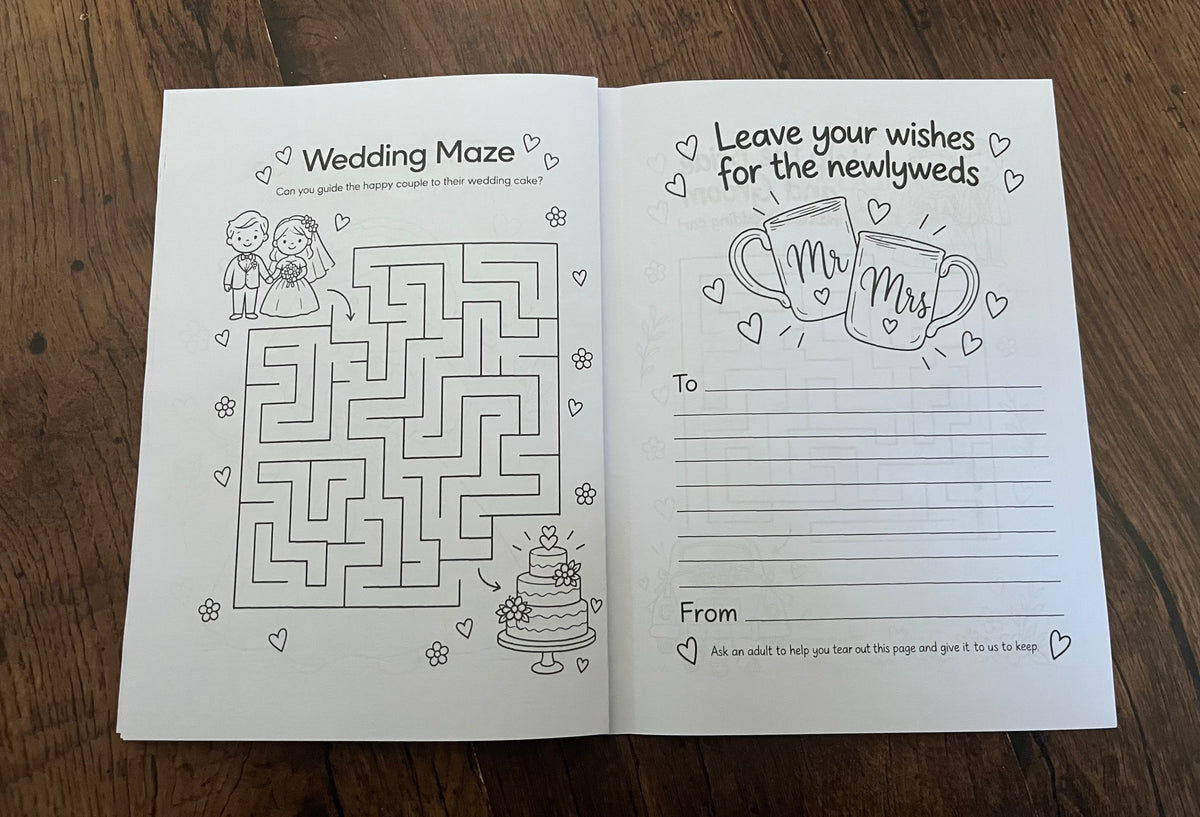 Wedding Activity Booklets