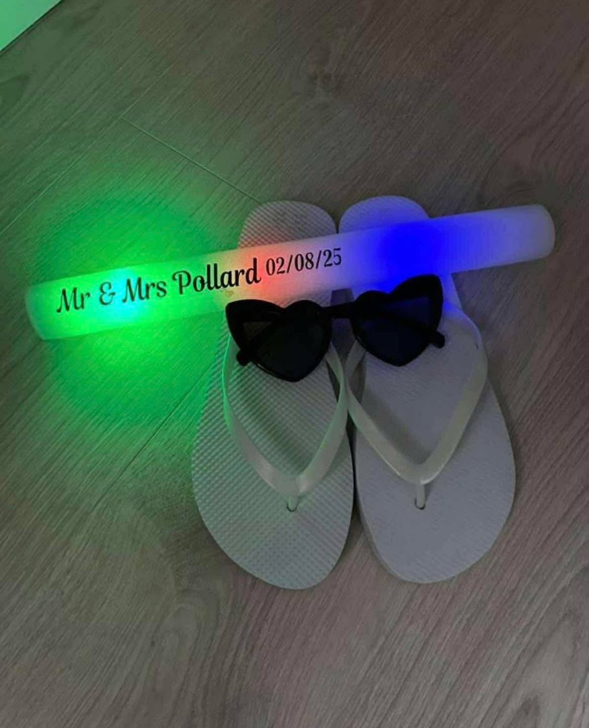 Personalised Glow Sticks / Sunglasses