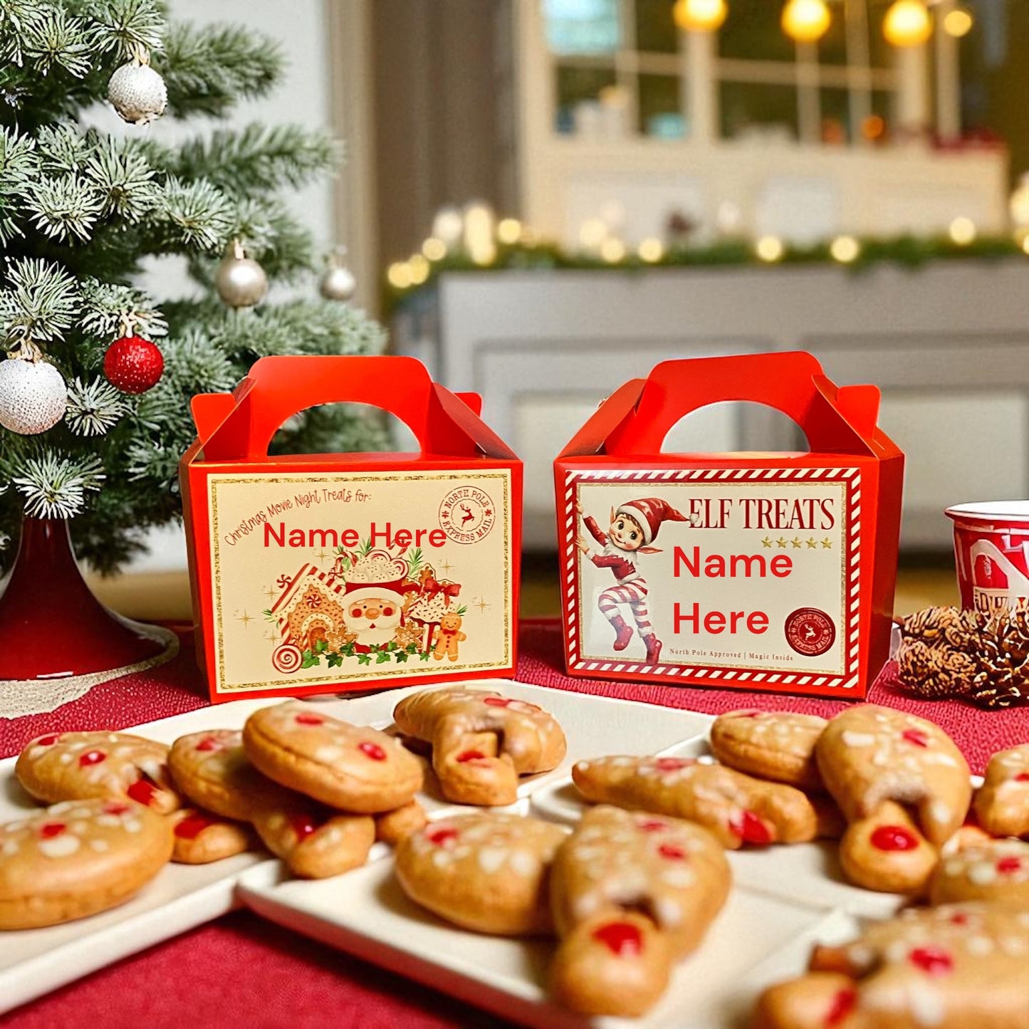 Christmas Personalised Treat Boxes