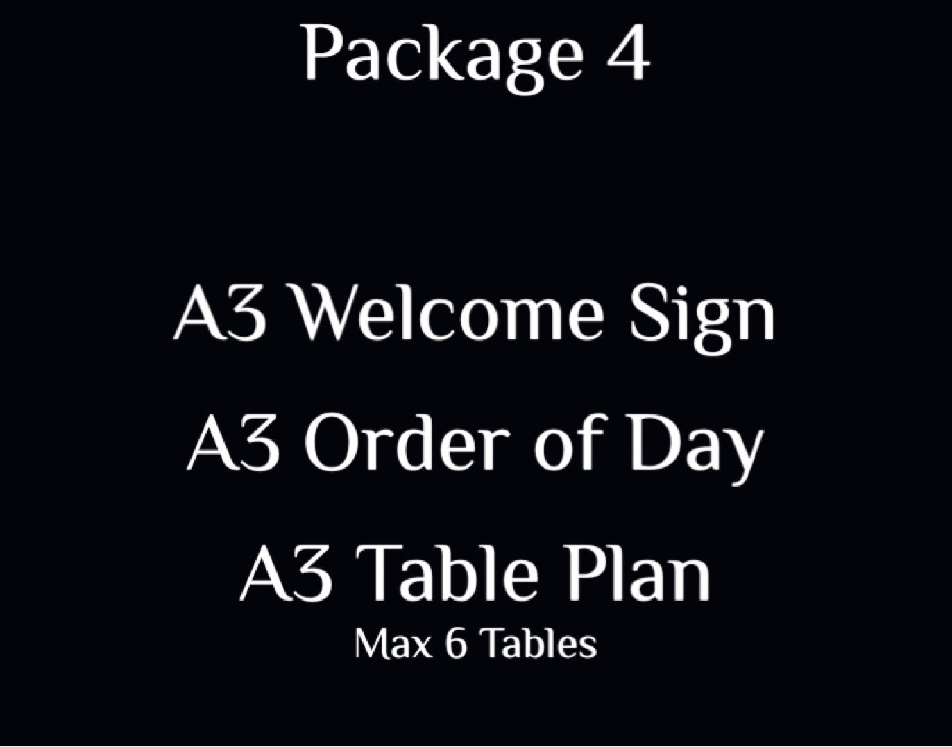 Triple Saver Acrylic Packages