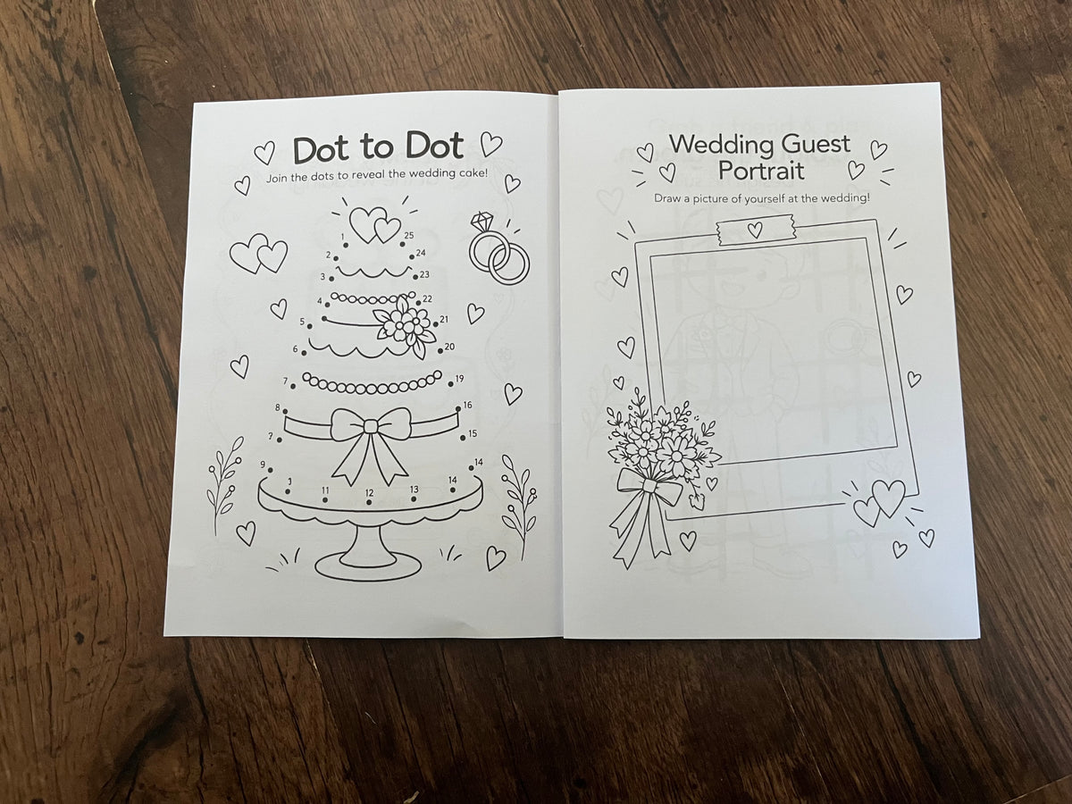 Wedding Activity Booklets