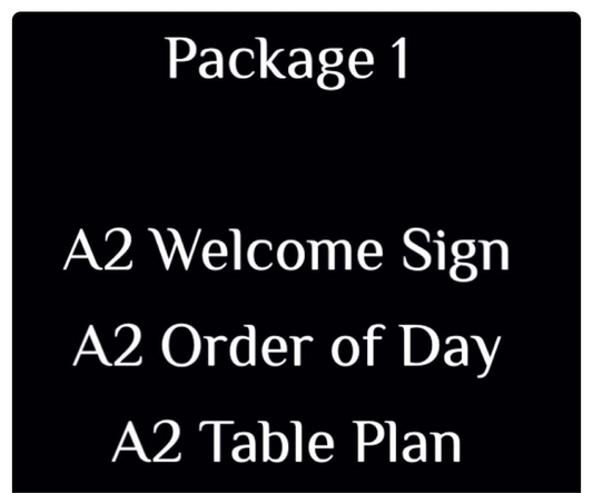 Triple Saver Acrylic Packages