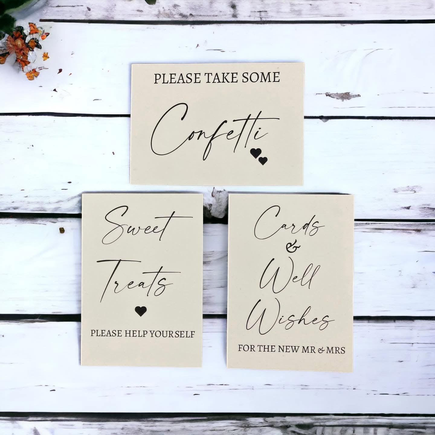 A5 / A4 / A3 Printed Signage Boards