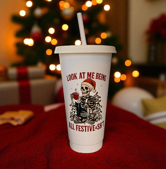 Christmas Novelty Cold Cup