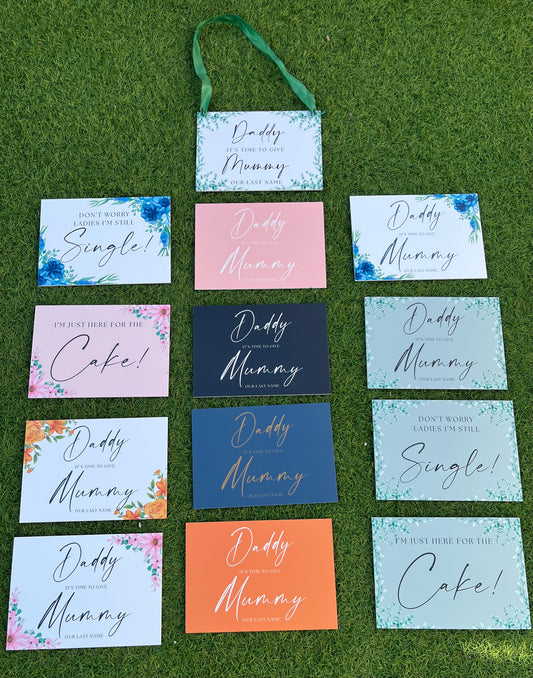 Printed Hanging Signs LAUNCH PRICE