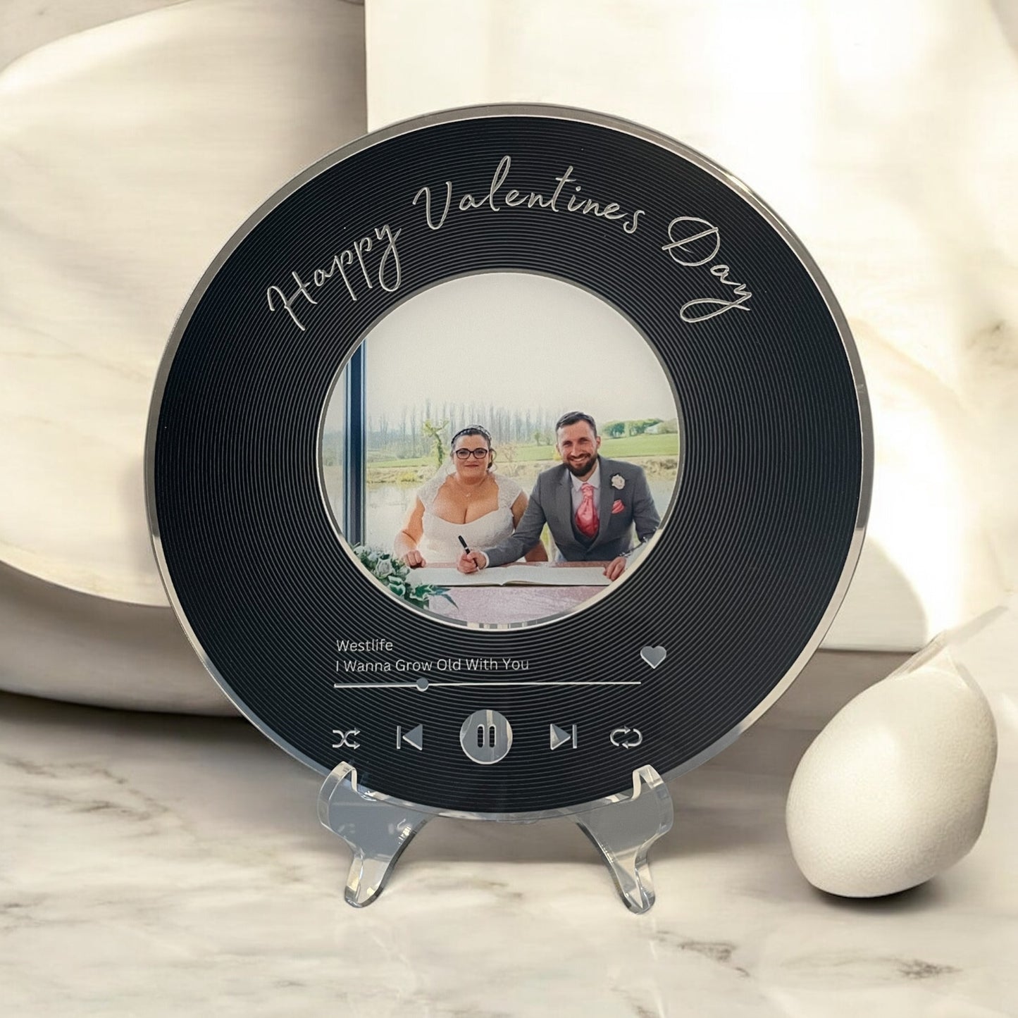 Photo Record With Stand