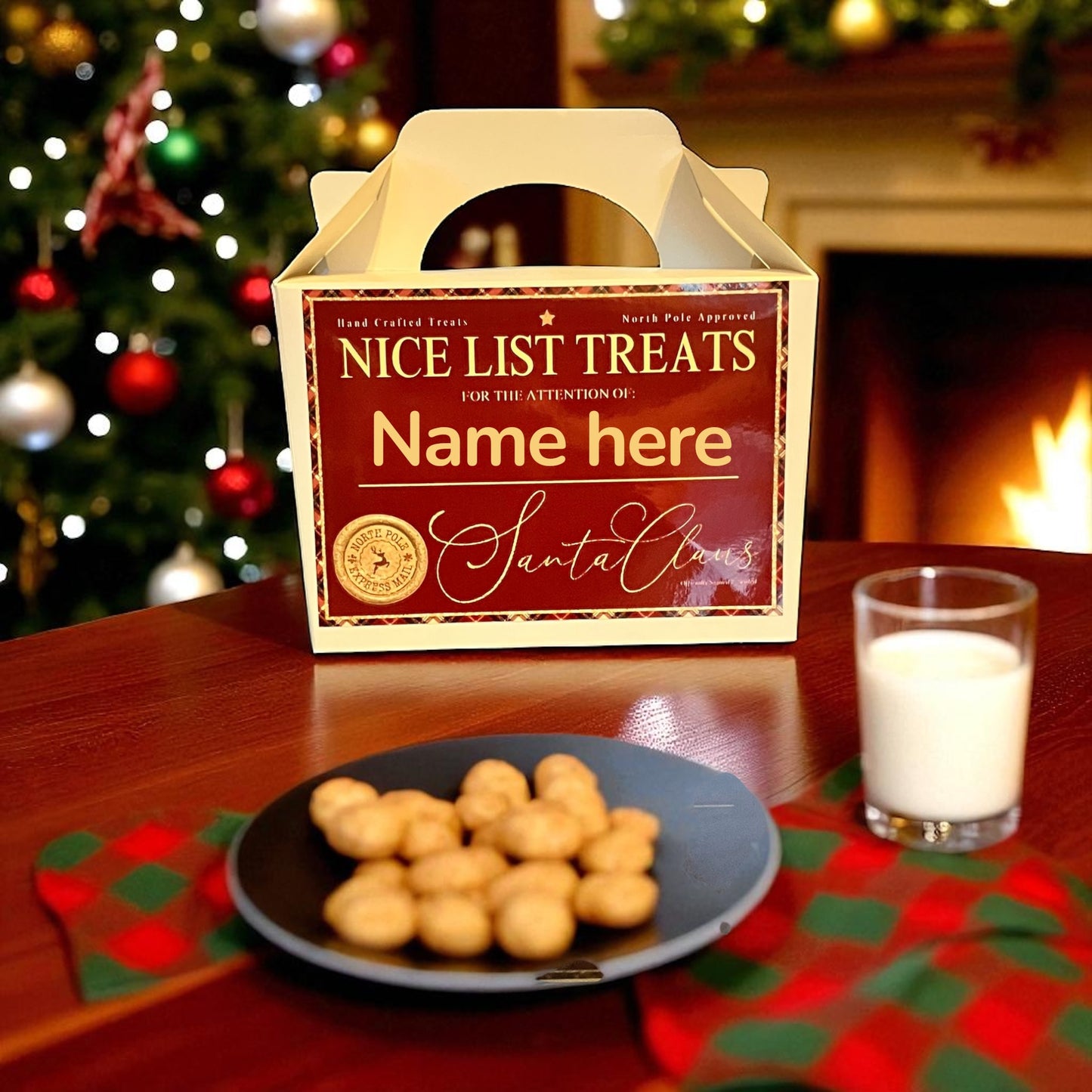 Christmas Personalised Treat Boxes