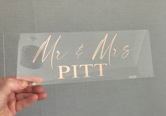 Table Signs