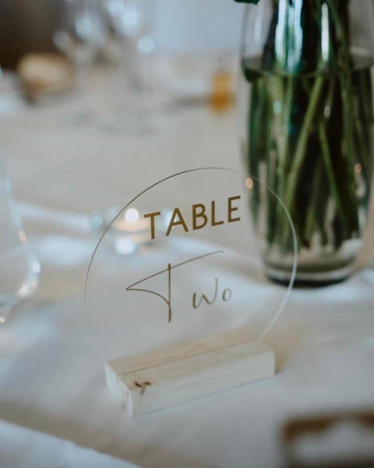 Table Numbers