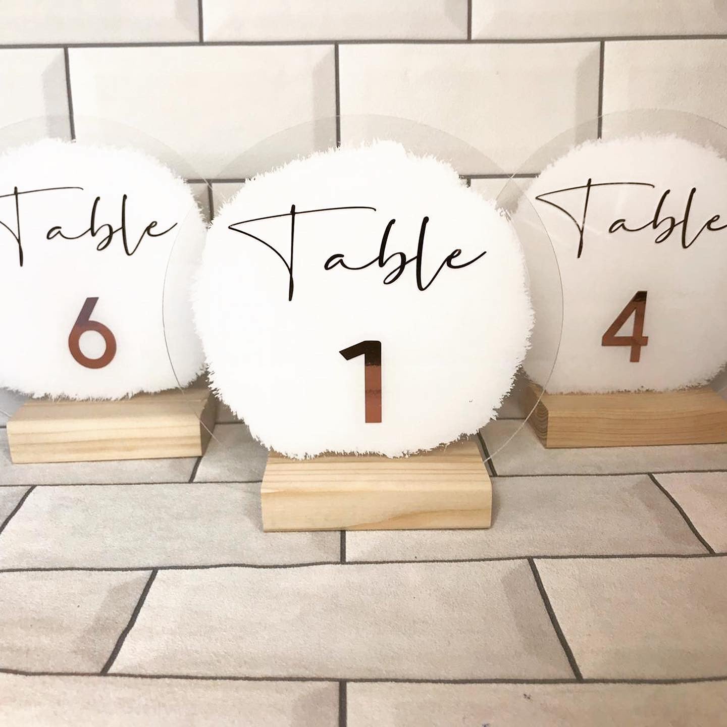 Table Numbers