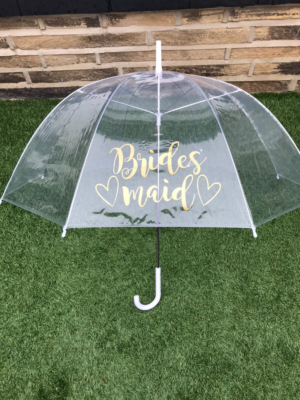 personalised wedding umbrellas