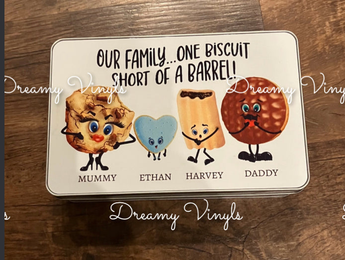 🖤 Christmas Sublimation Tins