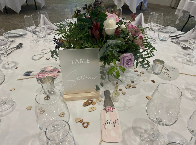 Table Numbers